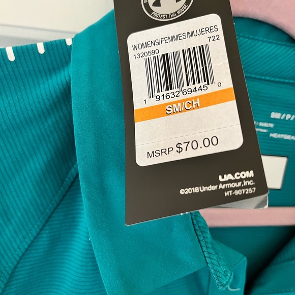 Coastal Carolina Athletic Foundation (CAF) Under Armour women’s small polo - Picture 3 of 10